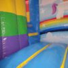 Jumpy Happy Splash – Einhorn – Hüpfburg mit Rutsche und optionalem Wasserbecken