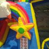 Jumpy Happy Splash – Einhorn – Hüpfburg mit Rutsche und optionalem Wasserbecken