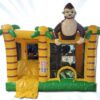 Jumpy Happy Splash – Dschungel – Hüpfburg mit Rutsche und optionalem Wasserbecken