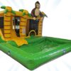 Jumpy Happy Splash – Dschungel – Hüpfburg mit Rutsche und optionalem Wasserbecken